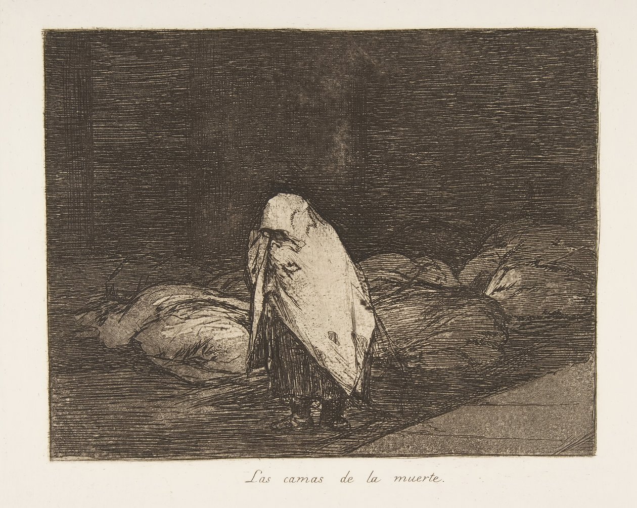 اللوحة 62 من كوارث الحرب Los Desastres de la Guerra: Th ...، 1811-12 نشرت عام 1863. بواسطة فرانسيسكو دي جويا