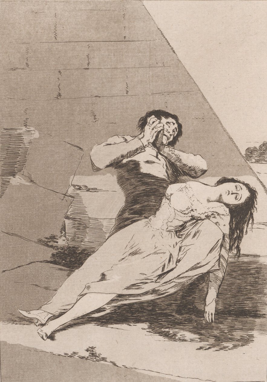 اللوحة 9 من 'Los Caprichos': Tantalus Tantalo. ، 1799. ، 1799. بواسطة فرانسيسكو دي جويا