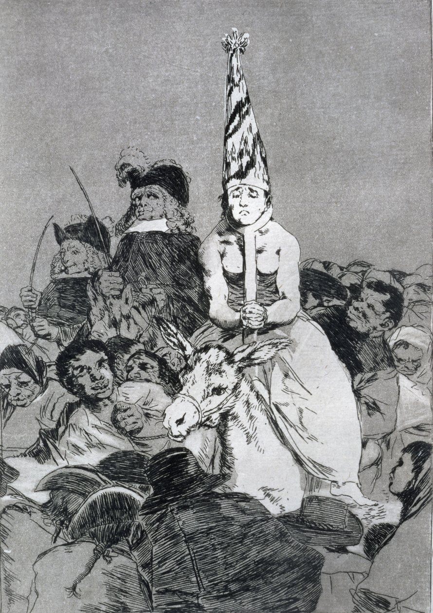 193-0082124 لا يمكن فعل أي شيء حيال ذلك، اللوحة رقم 24 في حانة "Los caprichos". 1799 (النقش) بواسطة فرانسيسكو خوسيه دي جويا إي لوسينتس