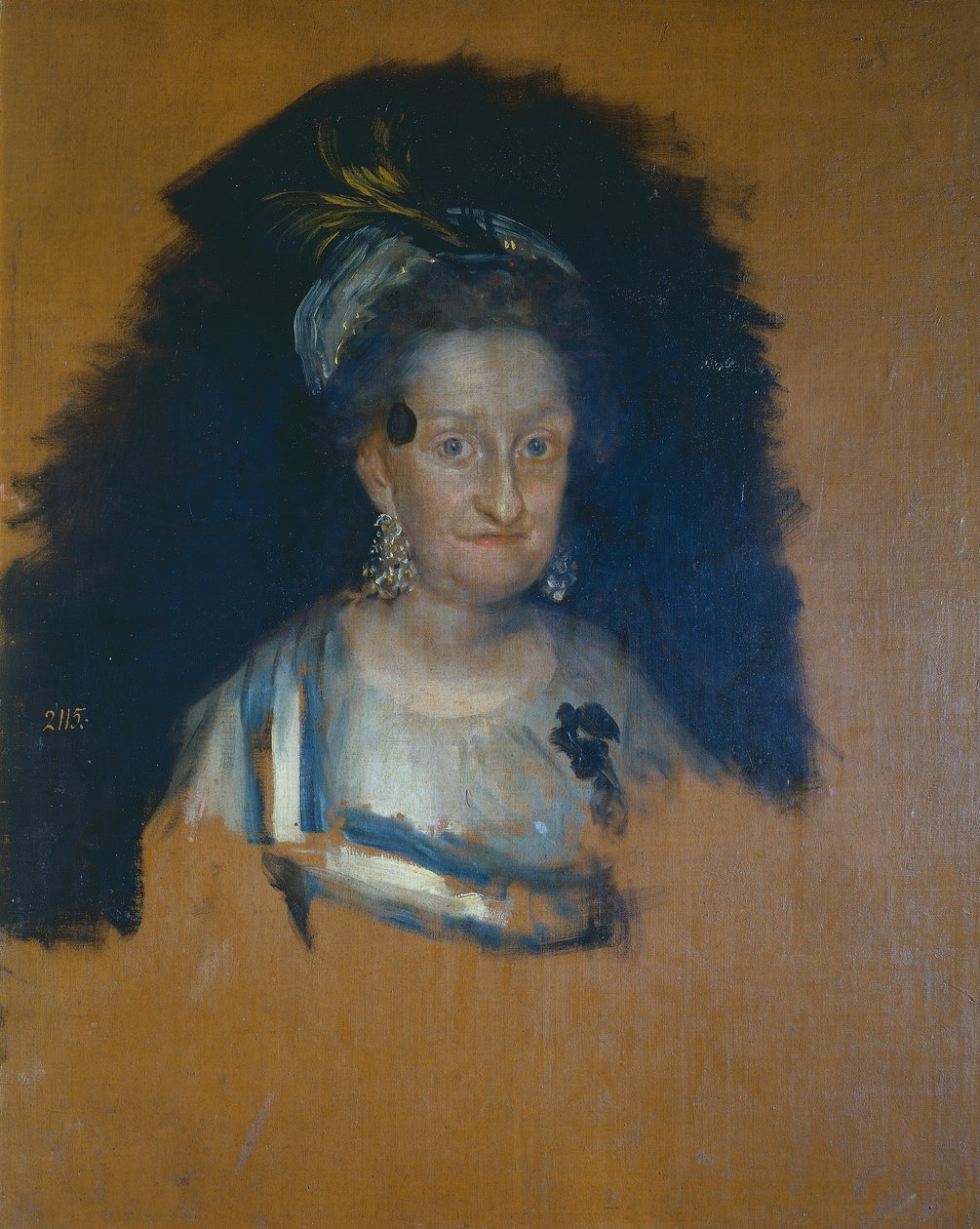 Infanta Maria Josefa, preliminary sketch for the group portrait of The Family of Charles IV بواسطة فرانسيسكو خوسيه دي جويا إي لوسينتس