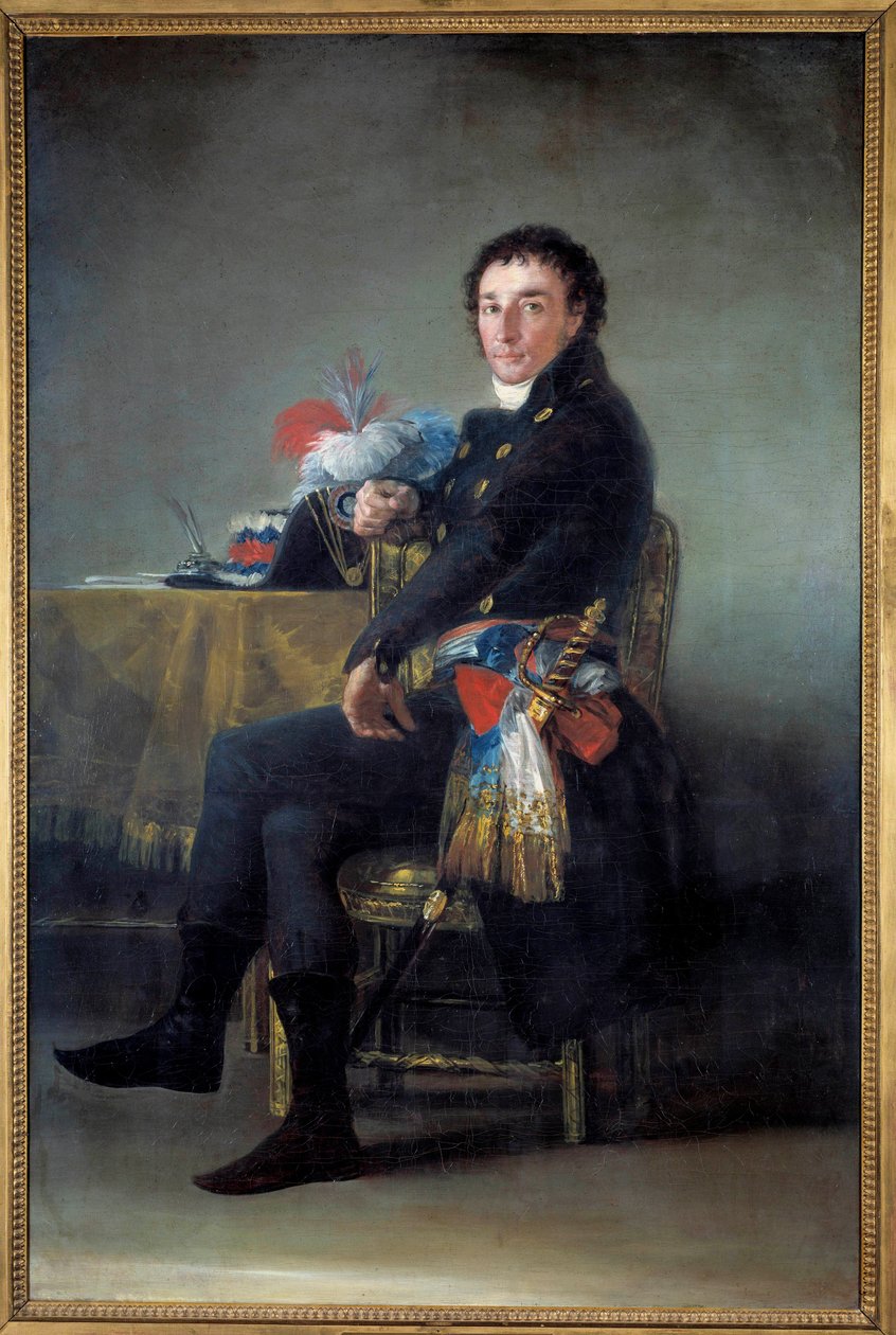 صورة لفرديناند جيليمارديت ، سفير فرنسا في إسبانيا (1765-1809) لوحة لفرانسيسكو دي جويا (1746-1828) القرن التاسع عشر. 1،86 × 1،24 م - صورة فرديناند جيلمارديت ، سفير فرنسا في إسبانيا (1765-1809). الرسم بواسطة فرانسيسكو دي بواسطة فرانسيسكو دي جويا