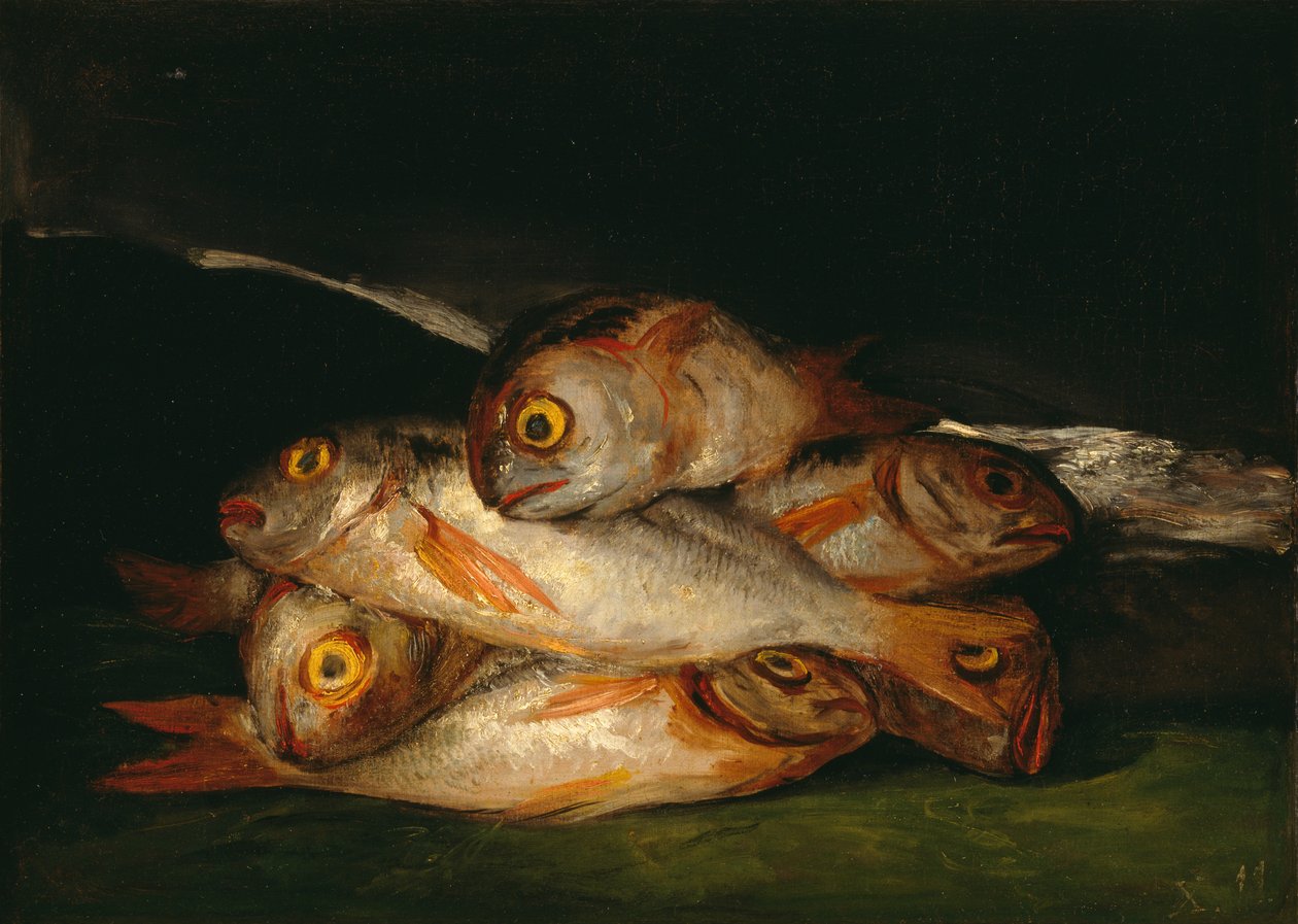 لا تزال الحياة مع Golden Bream بواسطة فرانسيسكو دي جويا