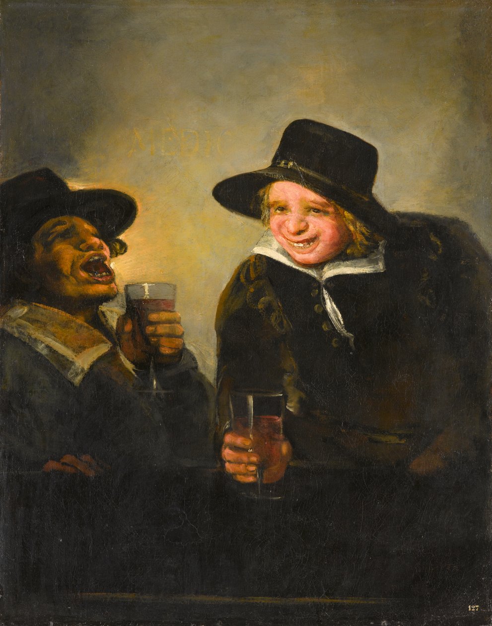 The Topers ، حوالي عام 1850 (زيت على قماش) بواسطة فرانسيسكو خوسيه دي جويا إي لوسينتس