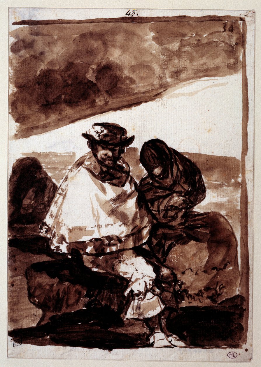 التاريخ. رسم فرانسيسكو دي جويا (1746-1828) بواسطة فرانسيسكو دي جويا