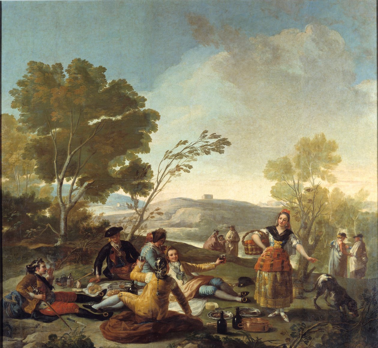 تجول فيه. لوحة لفرانسيسكو دي جويا (1746-1828) بواسطة فرانسيسكو دي جويا