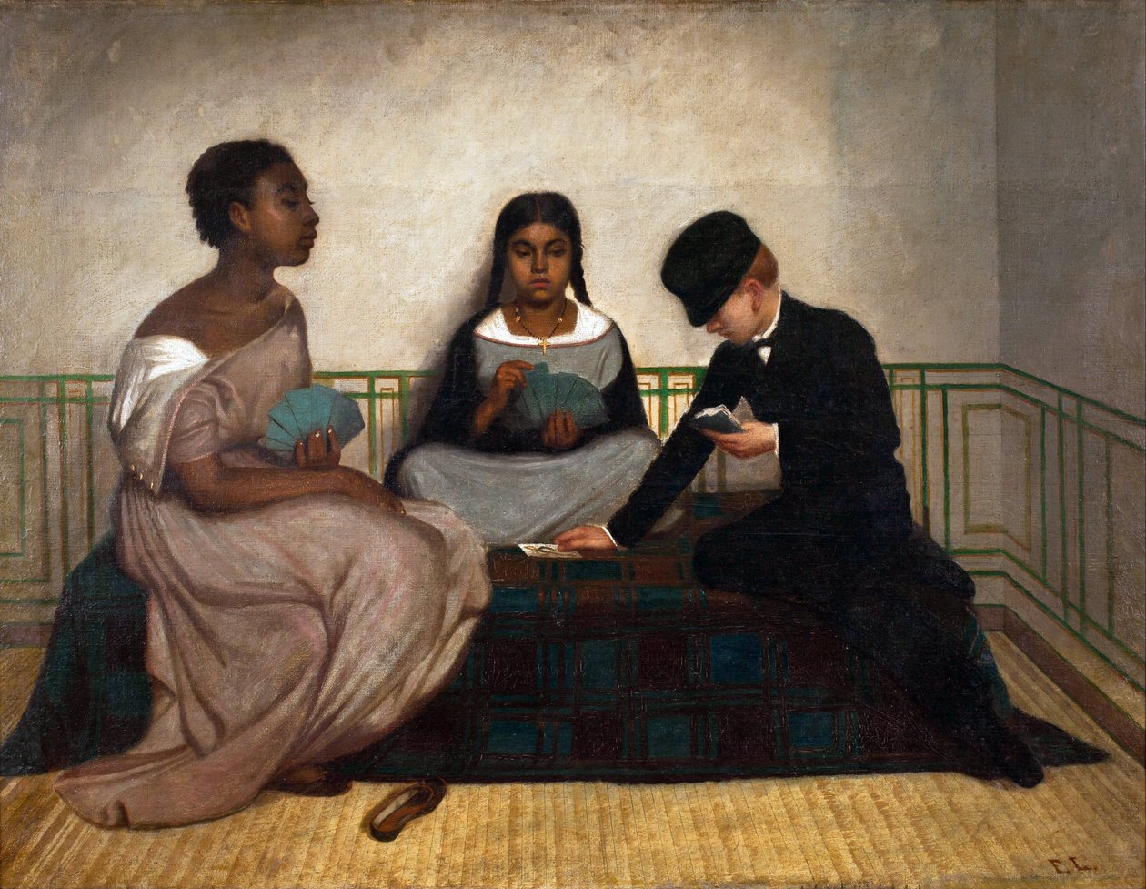الأجناس الثلاثة أو المساواة أمام القانون بقلم فرانسيسكو لاسو (1823-1869) ، متحف ليما للفنون بواسطة فرانسيسكو لاسو