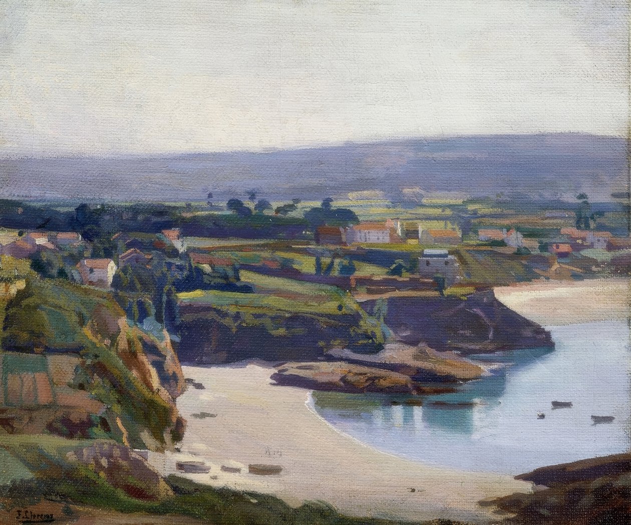 شاطئ اسبيريرو - 1931–50x60 سم- بواسطة فرانسيسكو لورينز دياز