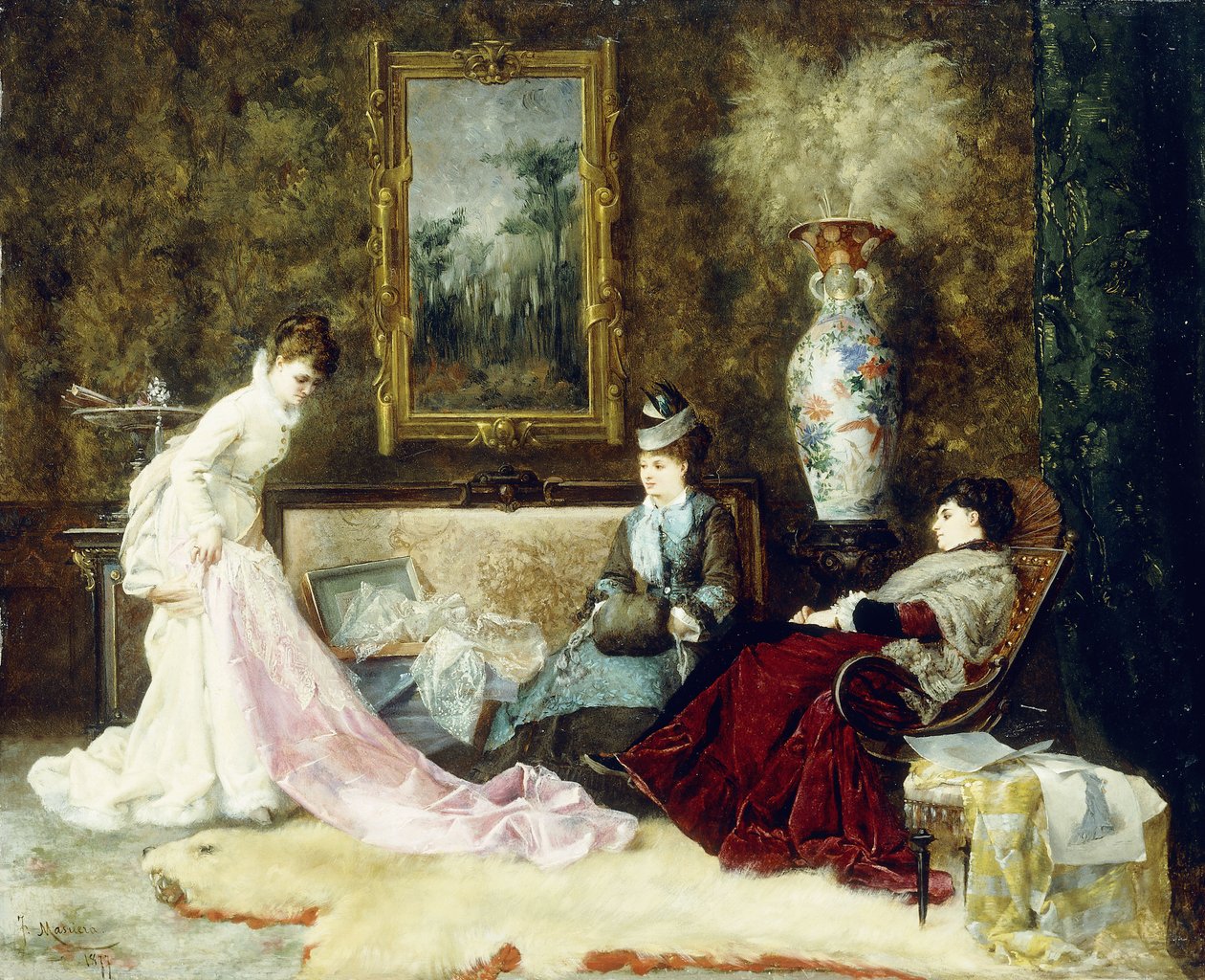 الرباط الفاخر ، 1877 بواسطة Francisco Masriera y Manovens