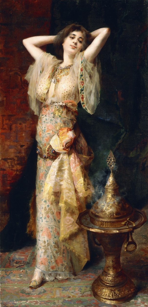 أوداليسك ، 1898 بواسطة Francisco Masriera y Manovens