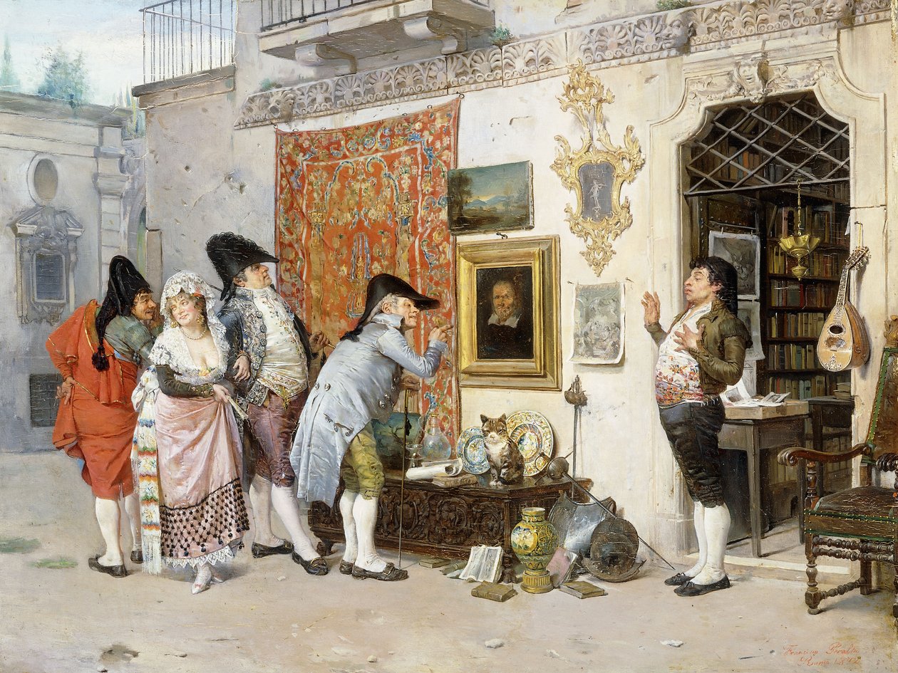 الأثري الأثري ، 1872 بواسطة فرانسيسكو بيرالتا ديل كامبو