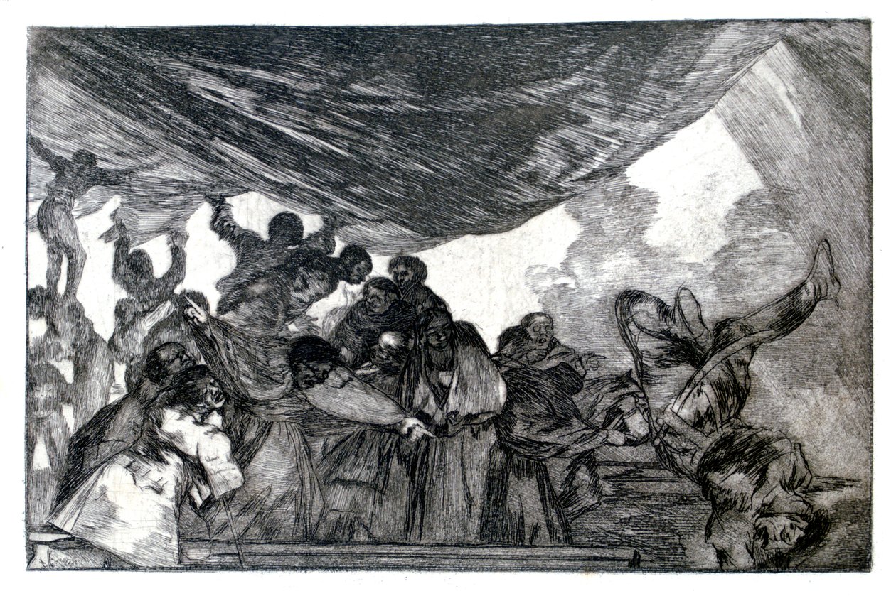 فانتازيا واضحة ، 1819-1823 بواسطة فرانسيسكو دي جويا