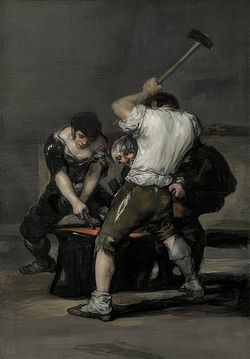 التشكيل. 1815-20 بواسطة فرانسيسكو دي جويا