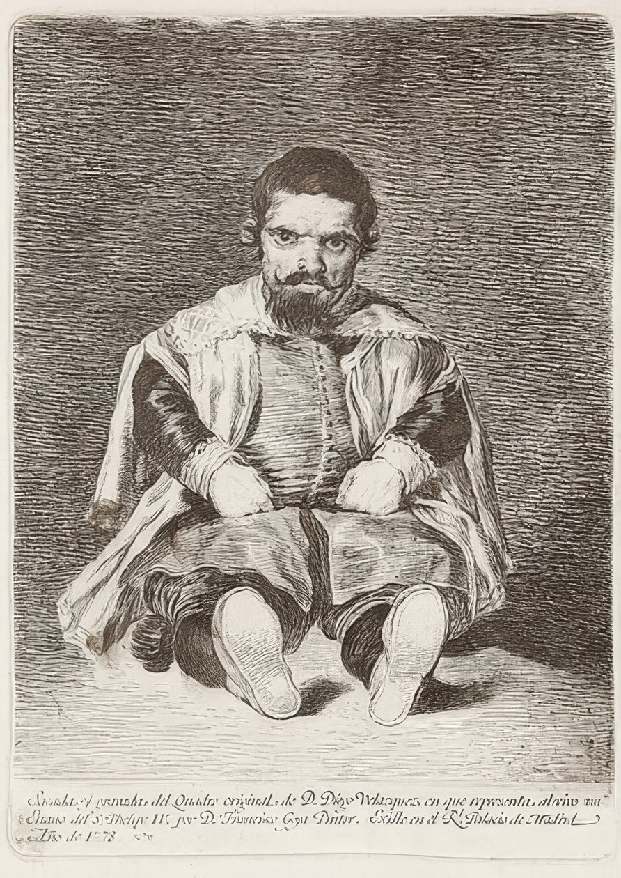 قزم (Un Enano). 1778 بواسطة فرانسيسكو دي جويا