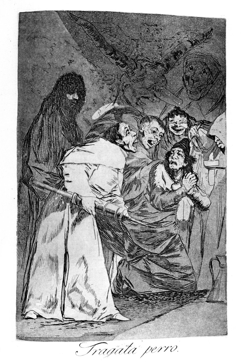 فرقاطة كلب ، 1799 بواسطة فرانسيسكو دي جويا