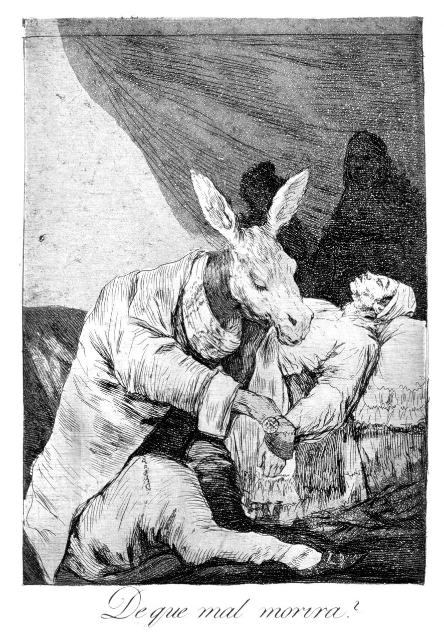 ما توفي ، 1799 بواسطة فرانسيسكو دي جويا