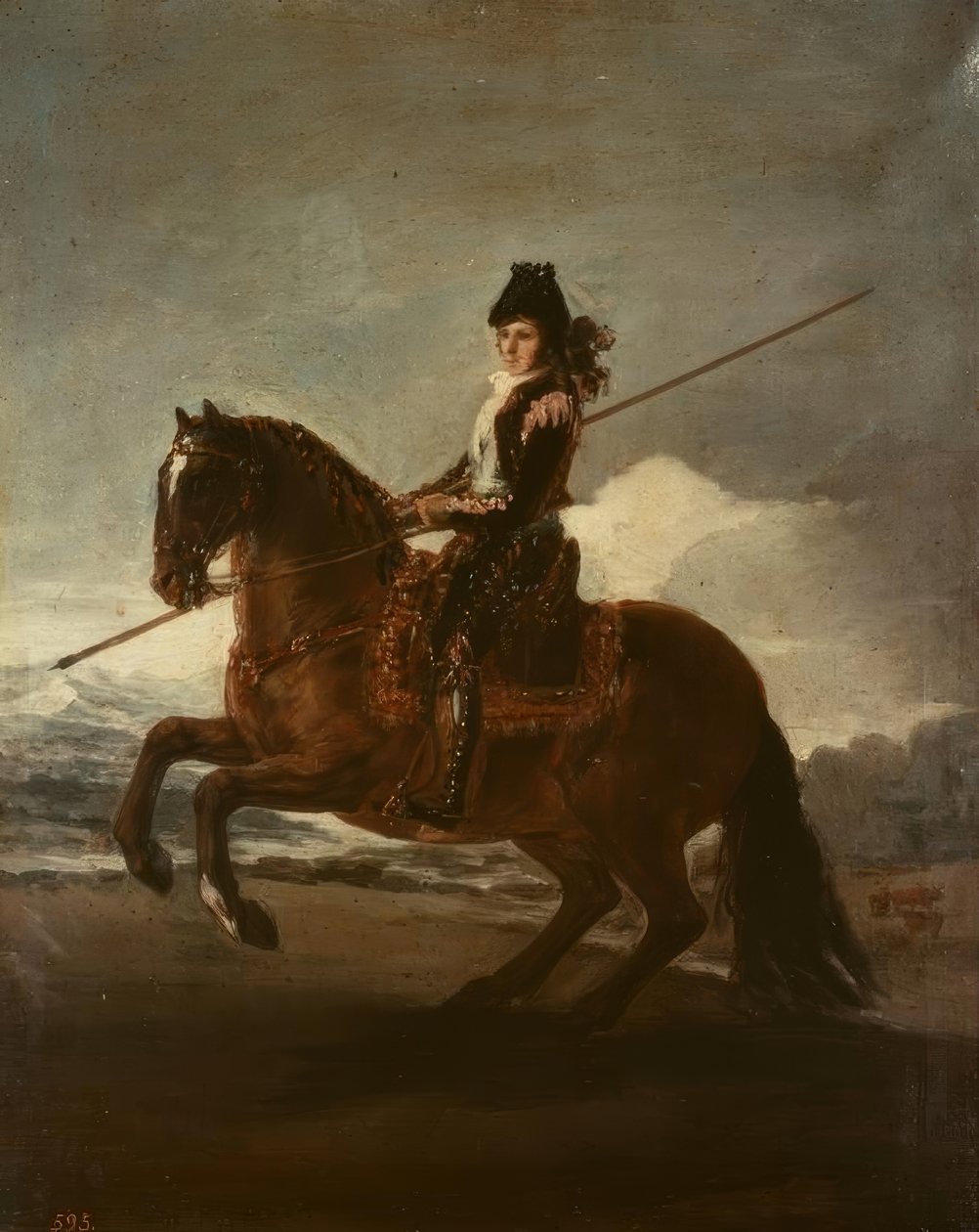 Picador على ظهور الخيل بواسطة فرانسيسكو دي جويا