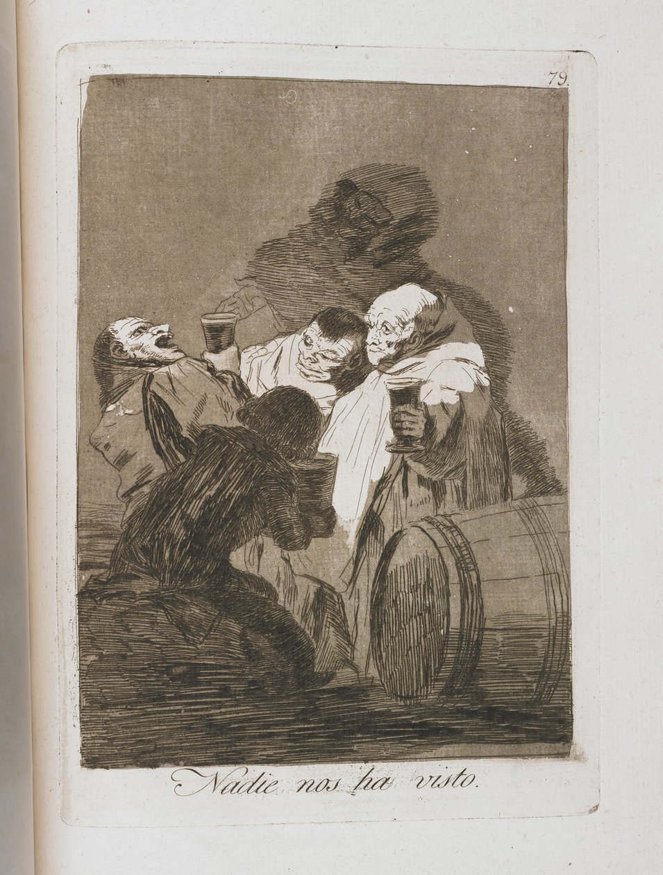 لوحة من لوس كابريتشوس ، 1797-1798 بواسطة فرانسيسكو دي جويا