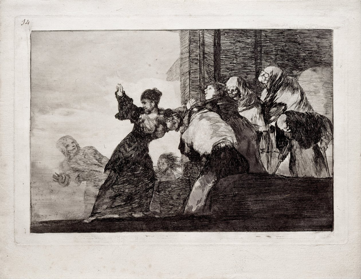 حماقة فقيرة من سلسلة Los Disparates Follies ، 1815-1819 بواسطة فرانسيسكو دي جويا