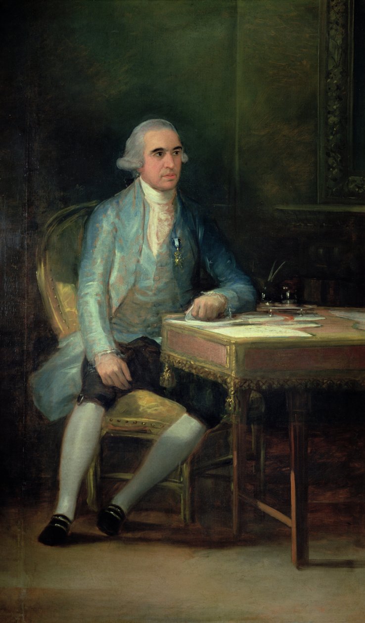 صورة دون فرانسيسكو دي سافيدرا ، 1798 بواسطة فرانسيسكو دي جويا