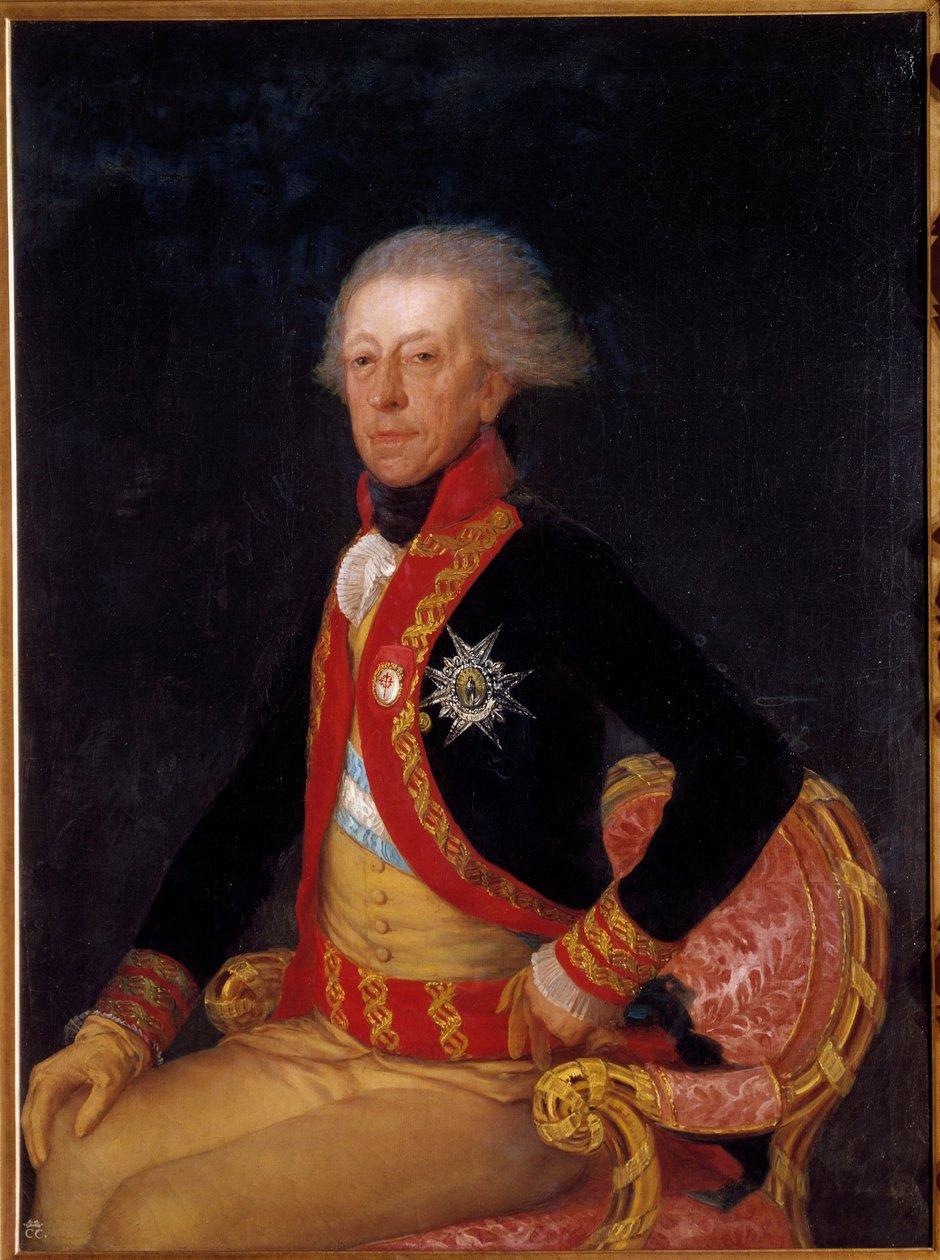 صورة للجنرال دون أنطونيو ريكاردوس لوحة لفرانسيسكو دي جويا (1746-1828) شمس القرن الثامن عشر. 1،12 X 0،84 م مدريد ، متحف برادو بواسطة فرانسيسكو دي جويا