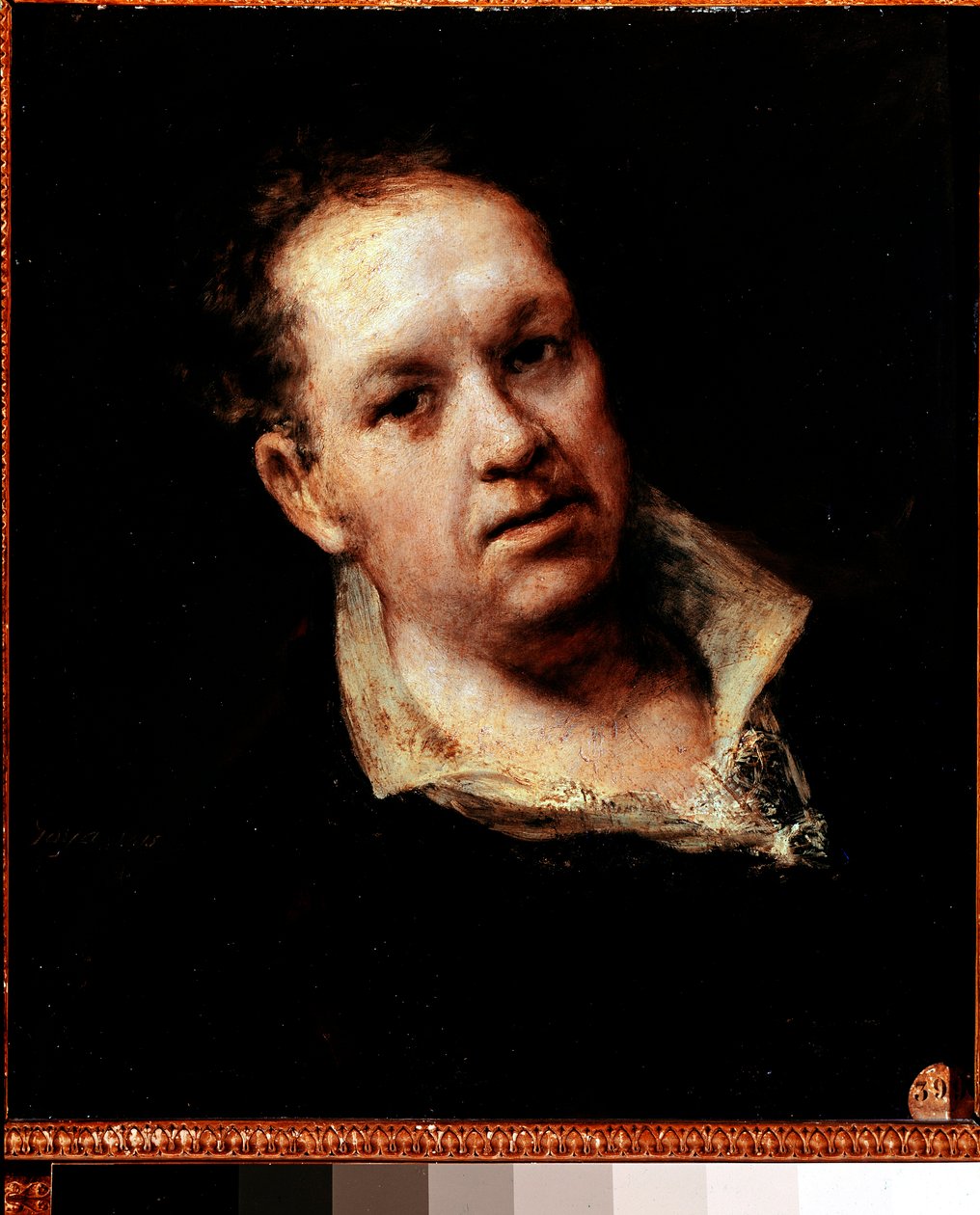 Self-portrait. Painting by Francisco de Goya (1746-1828) بواسطة فرانسيسكو دي جويا