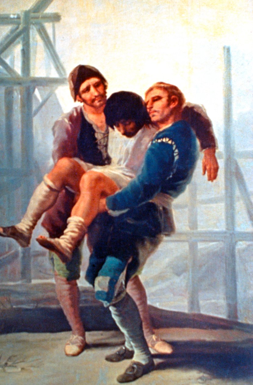 ميسون المصاب ، 1786-1787. بواسطة فرانسيسكو دي جويا