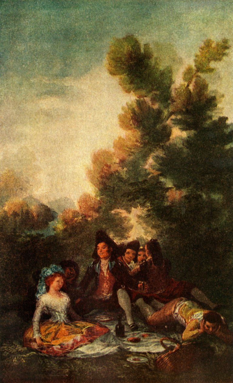 النزهة ، 1785-1790 ، 1938 بواسطة فرانسيسكو دي جويا