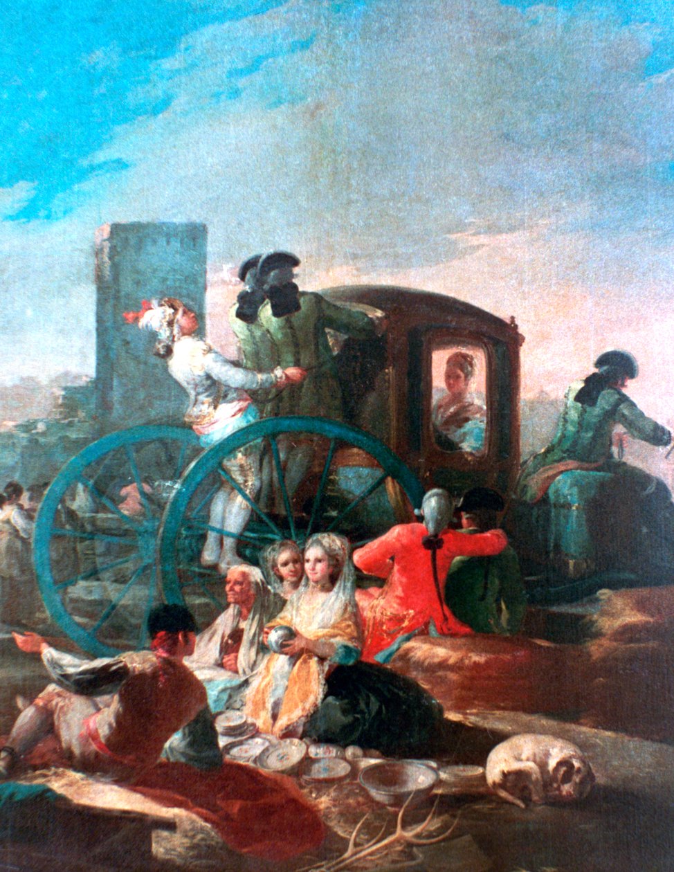 بائع الفخار ، 1778 بواسطة فرانسيسكو دي جويا