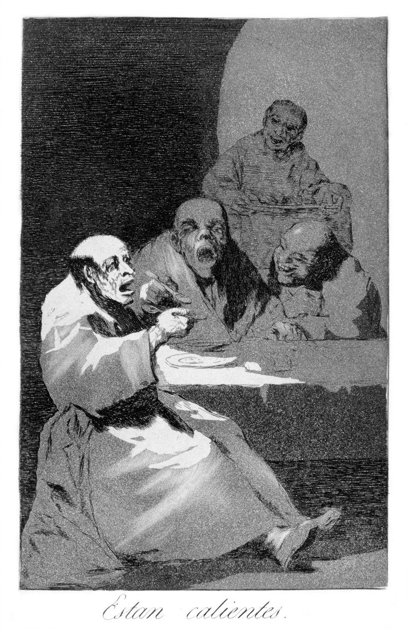 إنها ساخنة ، 1799 بواسطة فرانسيسكو دي جويا