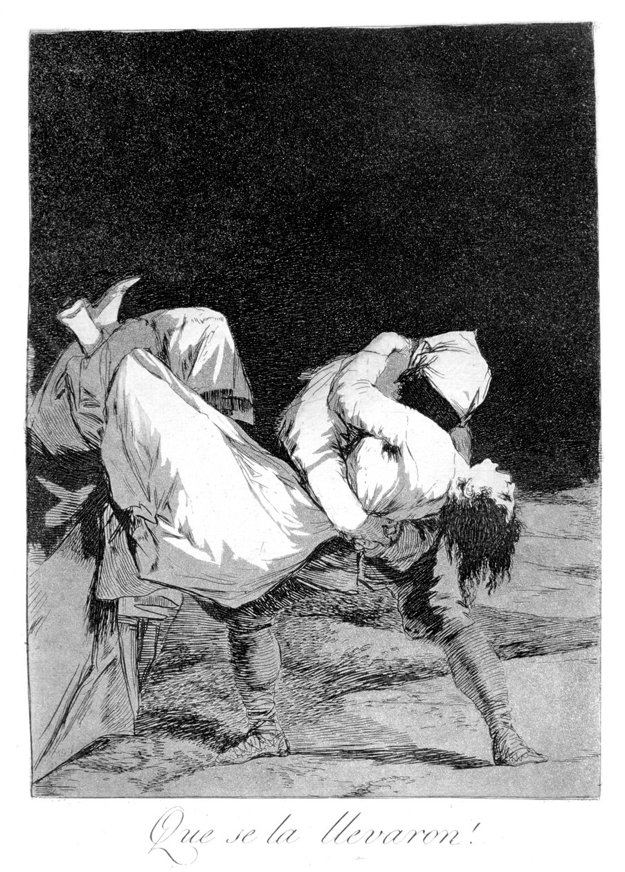 حملوها !، 1799 بواسطة فرانسيسكو دي جويا