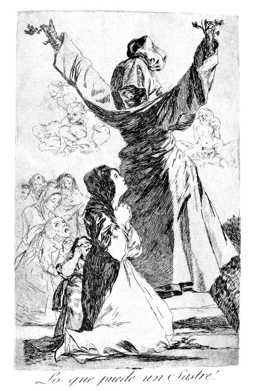 ما يمكن أن يفعله خياط !، 1799 بواسطة فرانسيسكو دي جويا