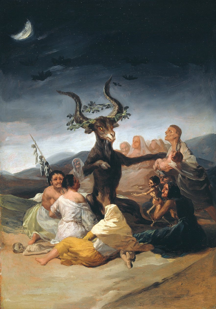 السحرة السبت ، 1797-1798 بواسطة فرانسيسكو دي جويا