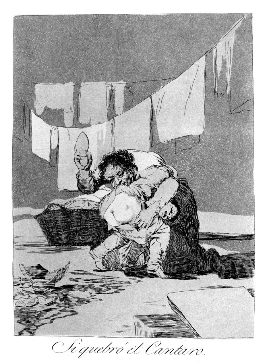 نعم ، كسر القدر ، 1799 بواسطة فرانسيسكو دي جويا