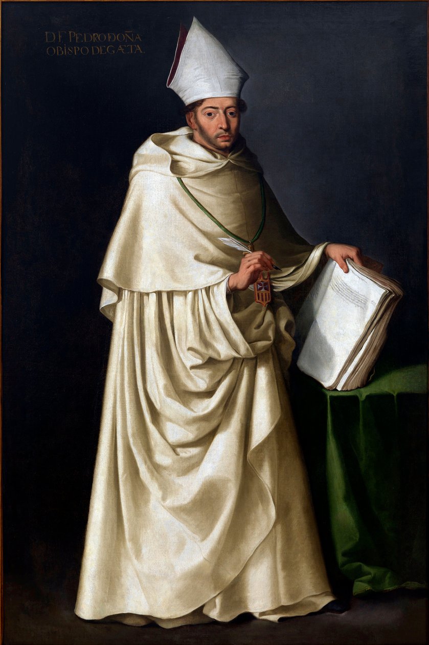 بيدرو دي أونا (1570-1643) بواسطة زورباران ، فرانسيسكو ، من (1598-1664). زيت على قماش ، مقاس: 207 × 136 ، حوالي 1630 ، أيونتامينتو دي إشبيلية بواسطة فرانسيسكو دي زورباران