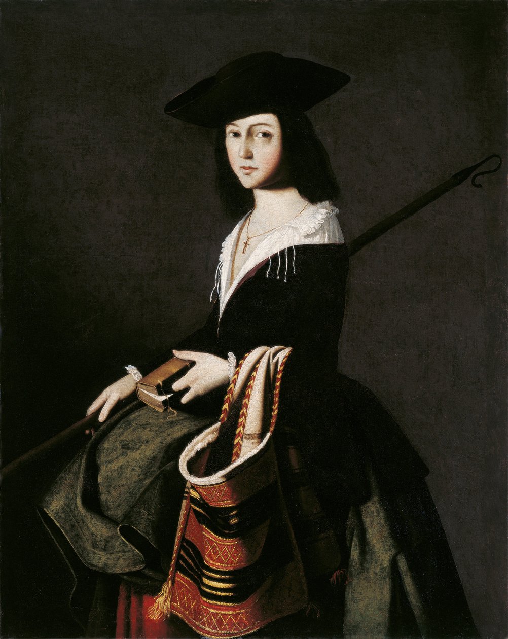 سانت مارينا (سانت مارين) - زورباران ، فرانسيسكو ، دي (1598-1664) - حوالي 1640-1645 - زيت على قماش - 111x88 - متحف كارمن تيسن ، ملقة بواسطة فرانسيسكو دي زورباران