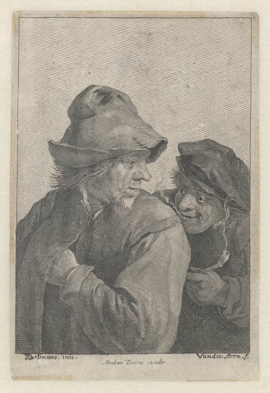 مزارعان بواسطة Franciscus van der Steen