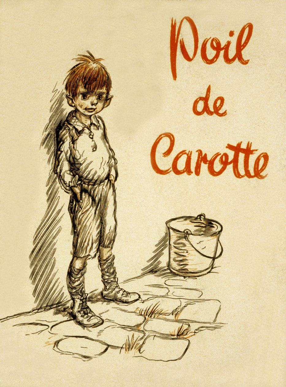 غلاف "Poil de Carotte (رأس الجزرة)" بقلم Jules Renard (1894) بواسطة فرانسيسك بولبوت