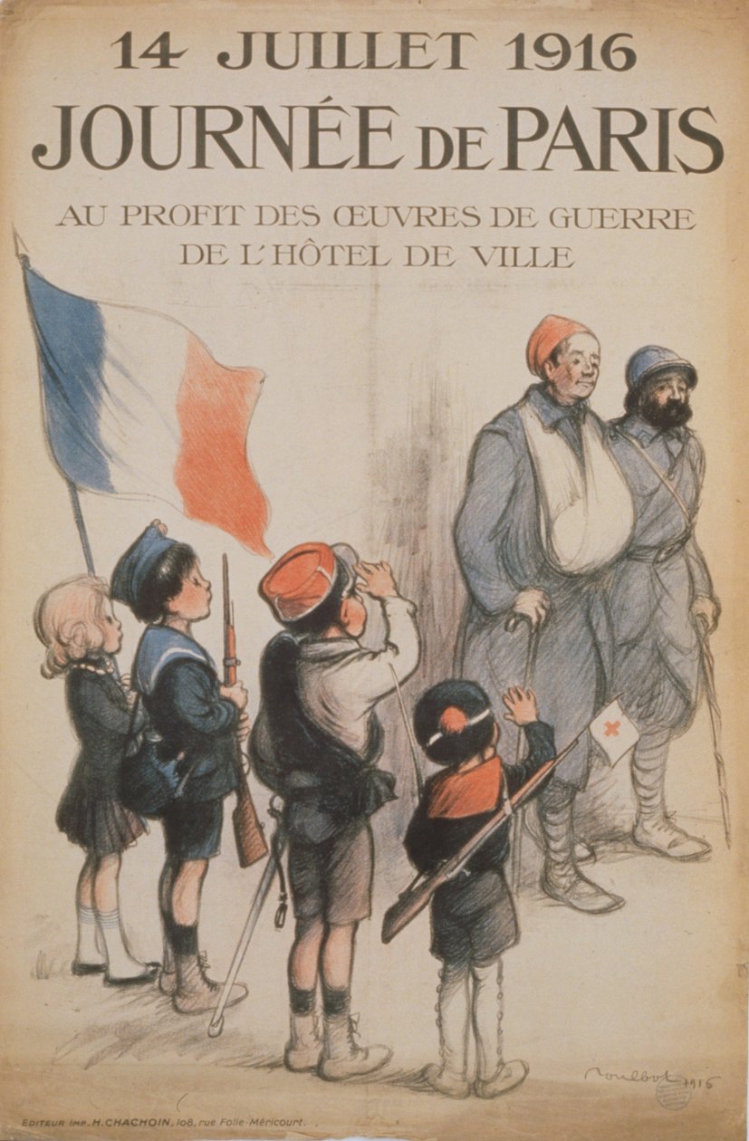 يوم باريس. 14 يوليو 1916 ، 1916 بواسطة فرانسيسك بولبوت