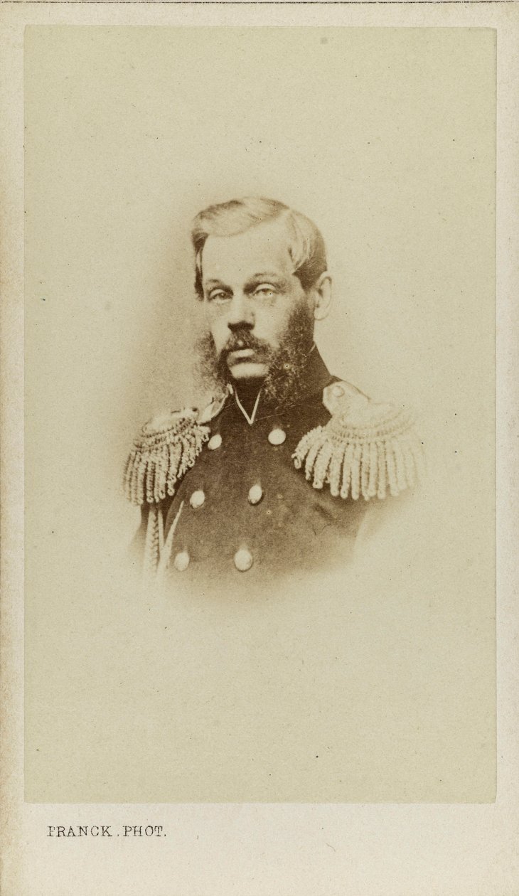صورة للكونت ديمتري ألكسيفيتش ميليوتين 1816-1912. بواسطة فرانك