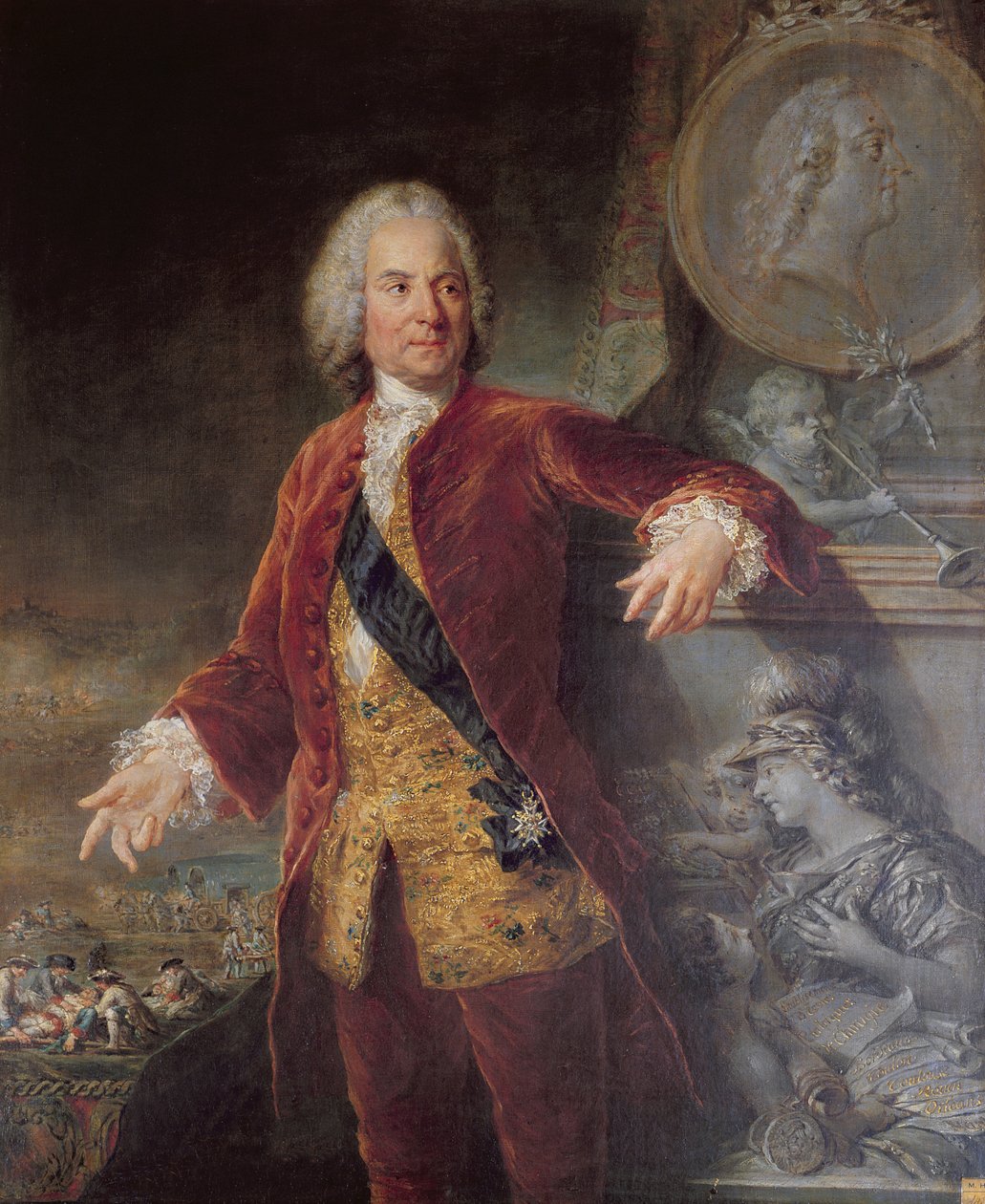 جيرمان بيكاولت دي لا مارتينير (1697-1783) بواسطة فرانسوا أدريان جراسونون لاتينفيل