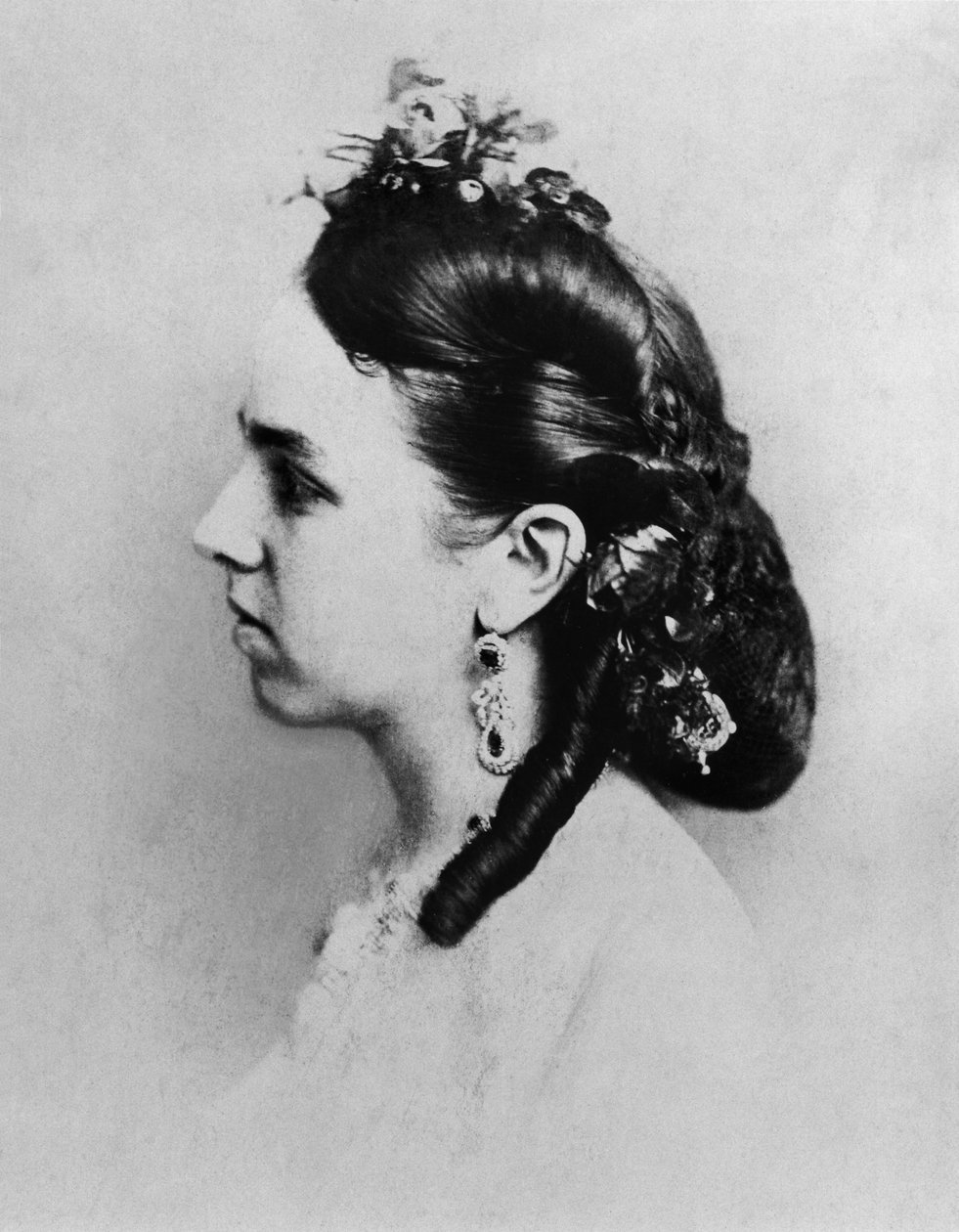 شارلوت ساكس ، كوبورج-جوثا (1840-1927) ، أميرة بلجيكا وإمبراطورة المكسيك بواسطة فرانسوا أوبيرت