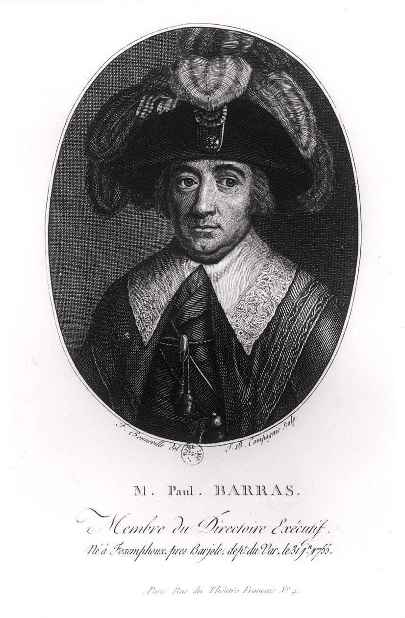 بول فرانسوا جان نيكولاس (1755-1829) فيكونت باراس بواسطة فرانسوا بونفيل