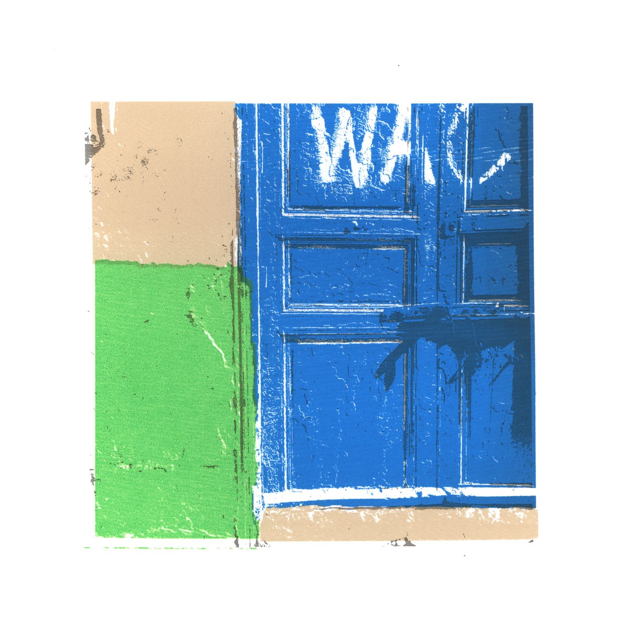 WAC ، 2015 (طباعة الشاشة على الورق) بواسطة مجال فرانسوا