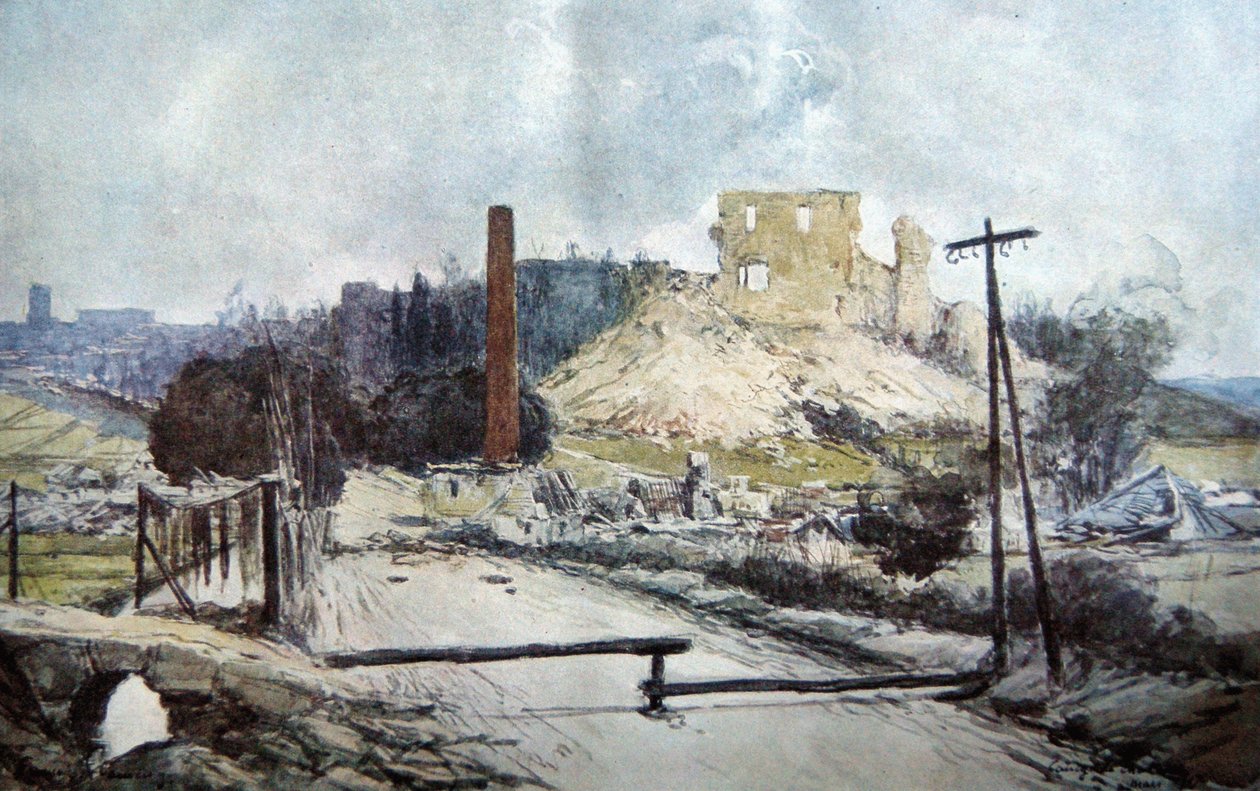 كوسي لو شاتو ، 1917 بواسطة فرانسوا فلامنج