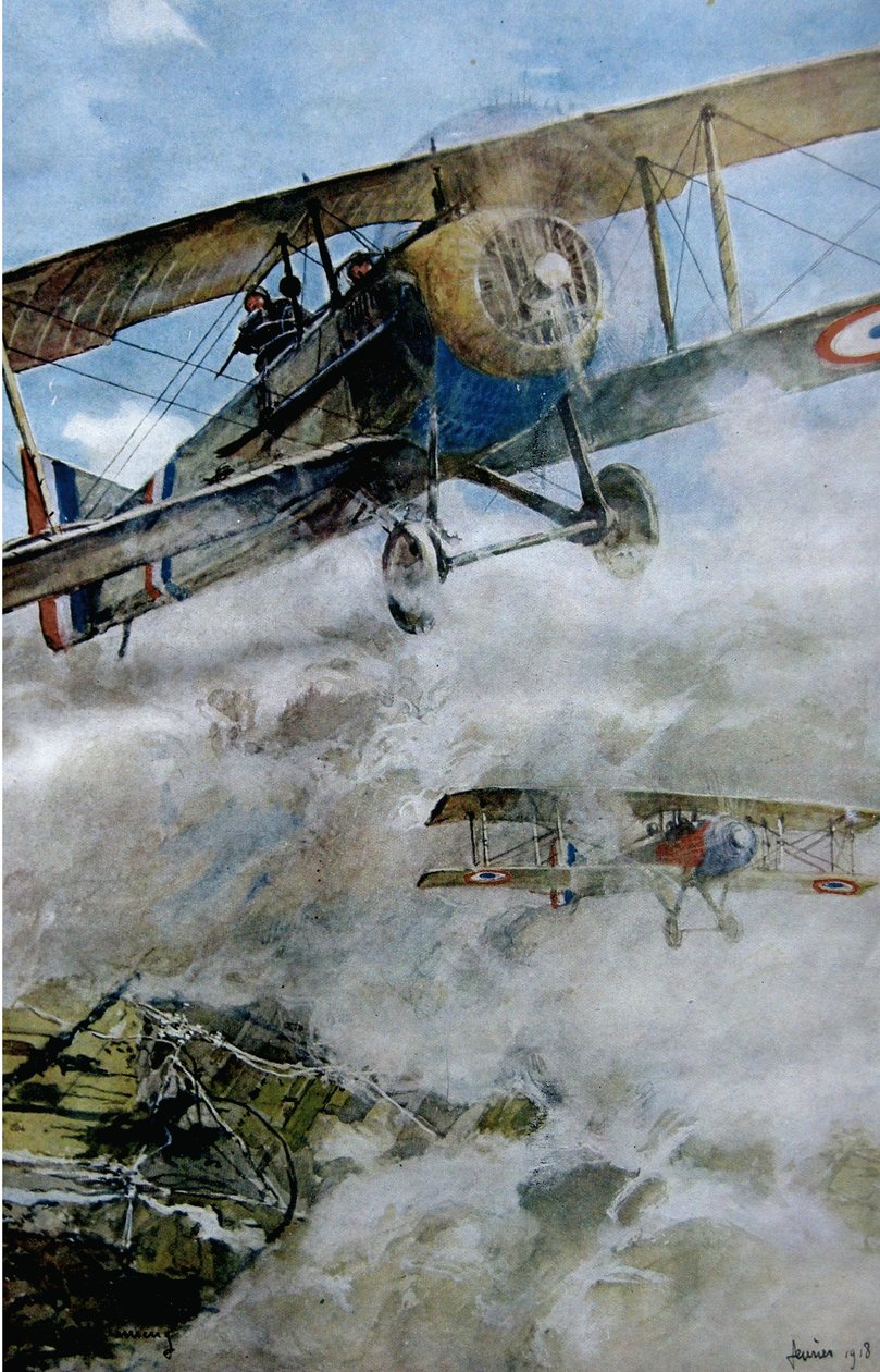 دوريات سبادس ، 1918 بواسطة فرانسوا فلامنج