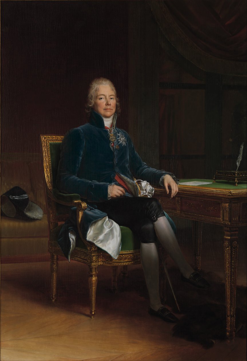 تشارلز موريس دي تالييران بيريجورد (1754-1838) ، أمير بينيفنت بواسطة البارون فرانسوا باسكال سيمون جيرار