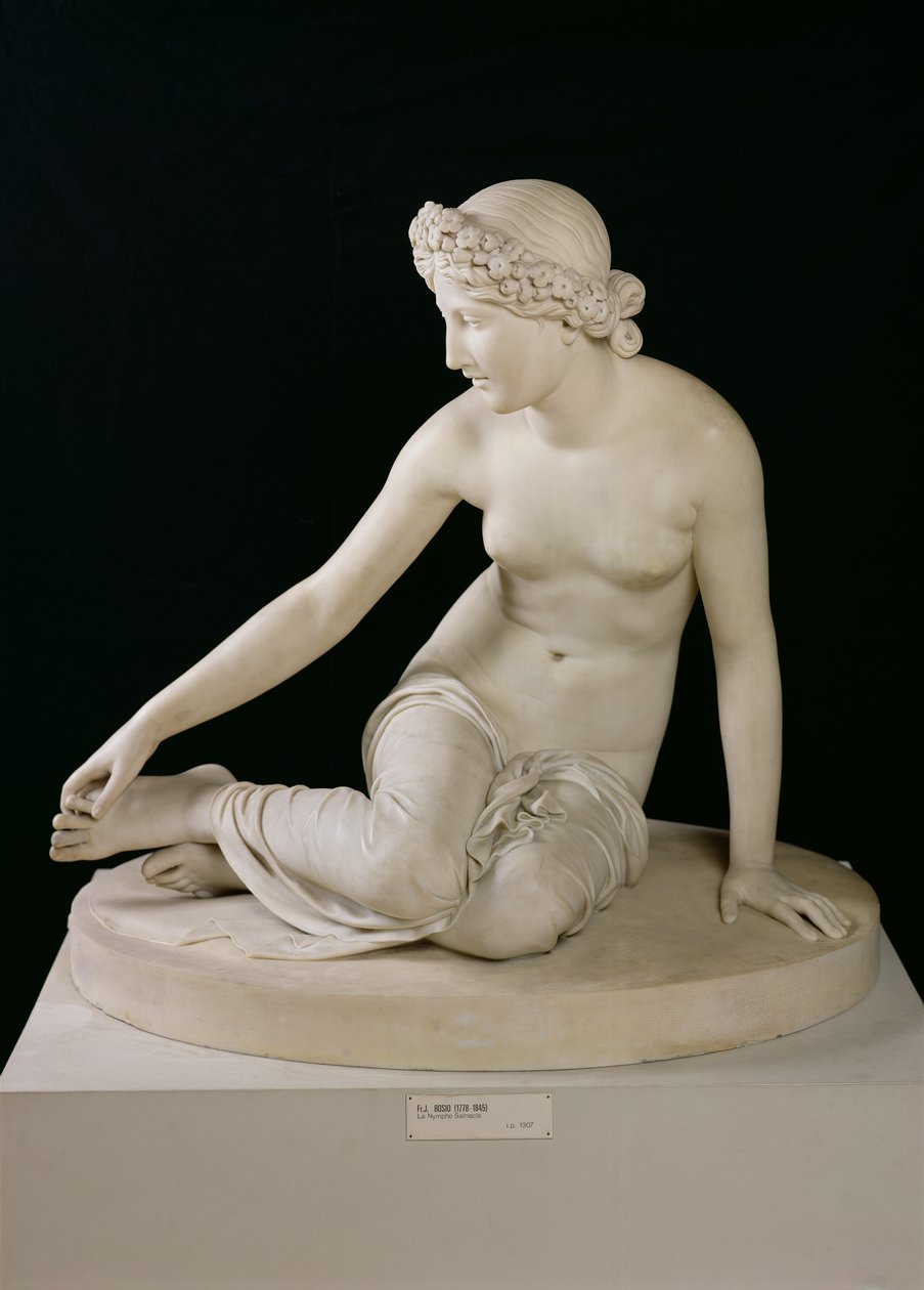 The Nymph Salmacis، 1826 (رخام) بواسطة فرانسوا جوزيف بوسيو