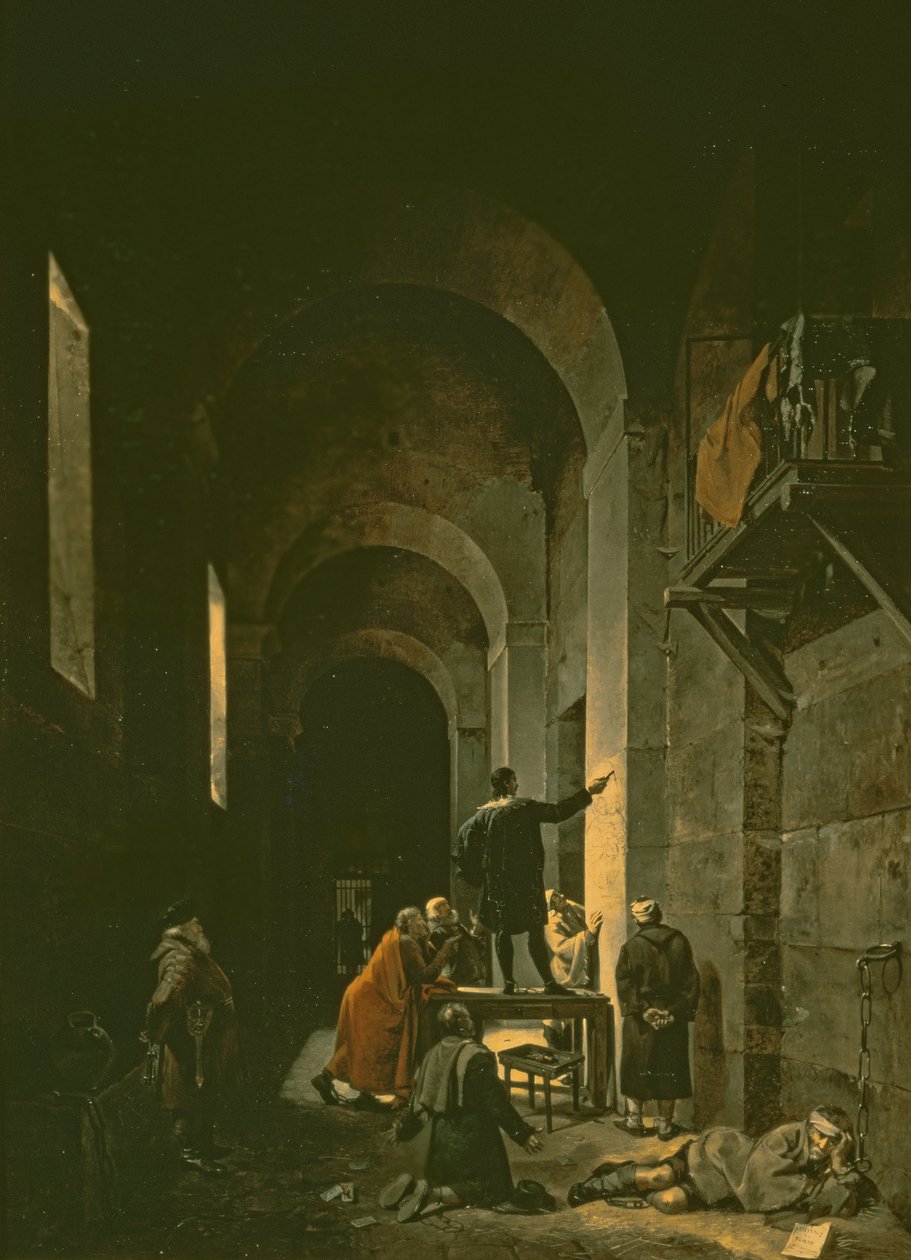 جاك دي ستيلا (1596-1657) في السجن ، 1810 بواسطة فرانسوا ماريوس جرانيت