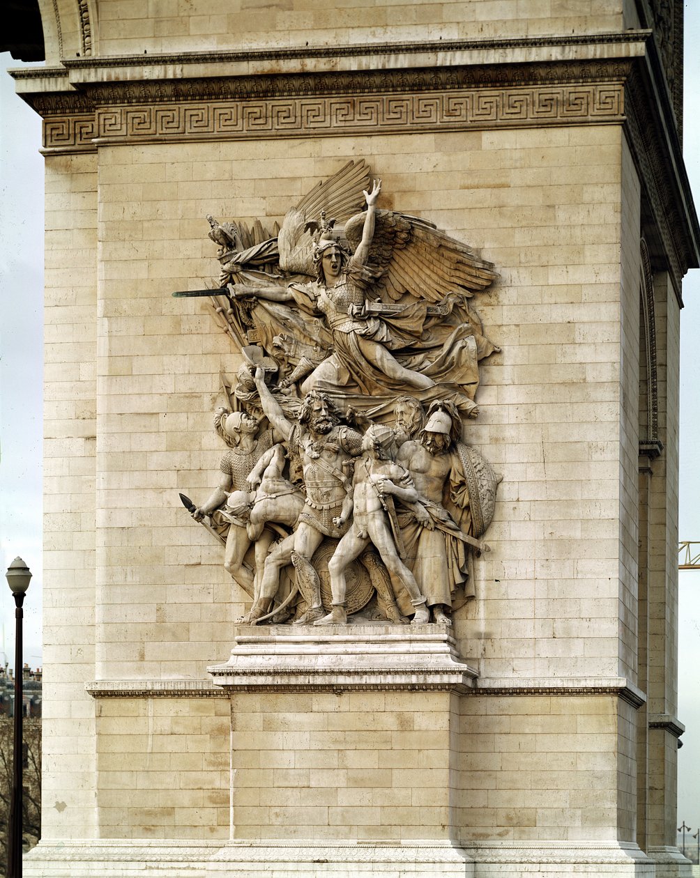 La Marseillaise ، التفاصيل من الوجه الشرقي لقوس النصر ، 1832-1835 بواسطة فرانسوا رود