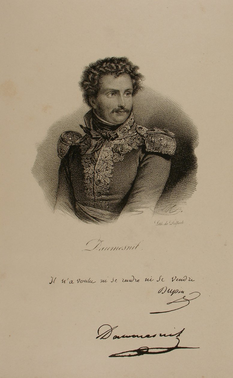 صورة البارون بيير يريكس دومنيل (1777-1832) بواسطة فرانسوا سيرافين ديلبك